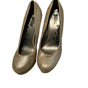 Gold heels
